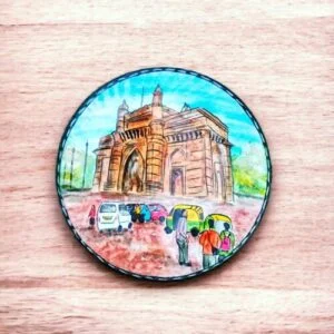 Gateway of India Decor Plate | Mumbai Meri Jaan | Home Decor | Wall Hanging | 10 inch #CityScape, #CityScape Decor Plates, Art Culture Decor Plates, Artwork, Decor Plates, Decorative Items, Decorative Plates, Decorative Wall Art, Drawing Room, Eco-Friendly, Handcrafted, Handicrafts, Handmade, Handpainted, Home Decor, Home Interior Decoration, Living Room, Melamine Decor Plates, Mumbai, Mumbai Decor Plates, Paintings, Wall Art, Wall Decor, Wall Hanging, Wall Plates