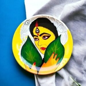 Exclusive Maa Durga Boron Decor Plate | Home Decor | Wall Hanging | 12 inch Art Culture Decor Plates, Artwork, Bengali Art Culture Decor Plates, Decor Plates, Decorative Items, Decorative Plates, Decorative Wall Art, Drawing Room, Eco-Friendly, Handcrafted, Handicrafts, Handmade, Handpainted, Home Decor, Home Interior Decoration, Living Room, Maa Durga, Maa Durga Decor Plates, Melamine Decor Plates, Paintings, Religious Decor Plates, Wall Art, Wall Decor, Wall Hanging, Wall Plates