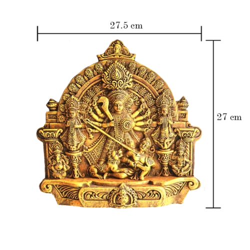 Heritage in Focus | Ek Chala Maa Durga Art Piece | Krishnanagar Clay Craft | GI Tag Artwork, Clay Art and Crafts, Clay Artwork, Clay Crafts, Clay Decor, Decorative Items, Drawing Room, Eco-Friendly, Ek Chala, Ghurni Clay Dolls, GI Tagg Products, Handcrafted, Handicrafts, Handmade, Handpainted, Home Decor, Home Interior Decoration, Idols, Krishnanagar Clay Dolls, Living Room, Maa Durga, Showpieces