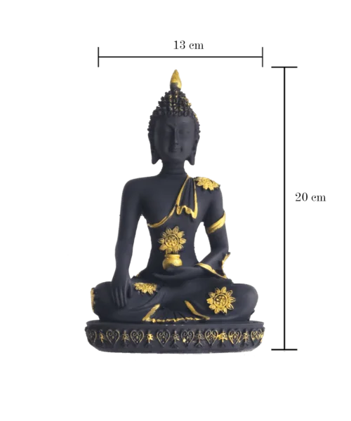 Gift of Inner Peace: Lord Buddha Meditation Statue | Krishnanagar Clay Craft | GI Tag Artwork, Clay Art and Crafts, Clay Artwork, Clay Crafts, Clay Decor, Decorative Items, Drawing Room, Eco-Friendly, Ghurni Clay Dolls, GI Tagg Products, Handcrafted, Handicrafts, Handmade, Handpainted, Home Decor, Home Interior Decoration, Idols, Krishnanagar Clay Dolls, Living Room, Lord Buddha, Showpieces