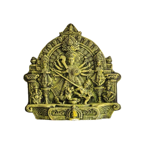 Heritage in Focus | Ek Chala Maa Durga Art Piece | Krishnanagar Clay Craft | GI Tag Artwork, Clay Art and Crafts, Clay Artwork, Clay Crafts, Clay Decor, Decorative Items, Drawing Room, Eco-Friendly, Ek Chala, Ghurni Clay Dolls, GI Tagg Products, Handcrafted, Handicrafts, Handmade, Handpainted, Home Decor, Home Interior Decoration, Idols, Krishnanagar Clay Dolls, Living Room, Maa Durga, Showpieces
