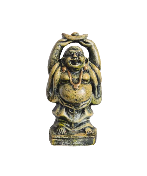 Joyful Serenity Sculpture | Laughing Buddha | Krishnanagar Clay Craft | GI Tag Artwork, Clay Art and Crafts, Clay Artwork, Clay Crafts, Clay Decor, Decorative Items, Drawing Room, Eco-Friendly, Ghurni Clay Dolls, GI Tagg Products, Handcrafted, Handicrafts, Handmade, Handpainted, Home Decor, Home Interior Decoration, Krishnanagar Clay Dolls, Living Room, Showpieces