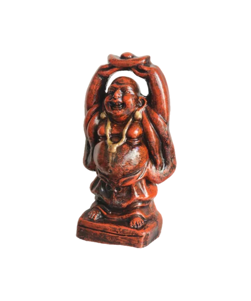 Joyful Serenity Sculpture | Laughing Buddha | Krishnanagar Clay Craft | GI Tag Artwork, Clay Art and Crafts, Clay Artwork, Clay Crafts, Clay Decor, Decorative Items, Drawing Room, Eco-Friendly, Ghurni Clay Dolls, GI Tagg Products, Handcrafted, Handicrafts, Handmade, Handpainted, Home Decor, Home Interior Decoration, Krishnanagar Clay Dolls, Living Room, Showpieces