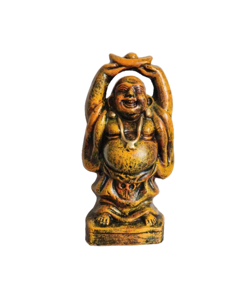 Joyful Serenity Sculpture | Laughing Buddha | Krishnanagar Clay Craft | GI Tag Artwork, Clay Art and Crafts, Clay Artwork, Clay Crafts, Clay Decor, Decorative Items, Drawing Room, Eco-Friendly, Ghurni Clay Dolls, GI Tagg Products, Handcrafted, Handicrafts, Handmade, Handpainted, Home Decor, Home Interior Decoration, Krishnanagar Clay Dolls, Living Room, Showpieces