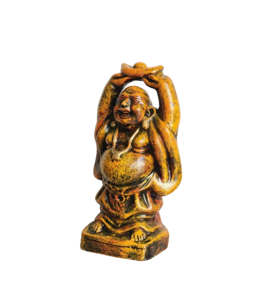 Joyful Serenity Sculpture | Laughing Buddha | Krishnanagar Clay Craft | GI Tag Artwork, Clay Art and Crafts, Clay Artwork, Clay Crafts, Clay Decor, Decorative Items, Drawing Room, Eco-Friendly, Ghurni Clay Dolls, GI Tagg Products, Handcrafted, Handicrafts, Handmade, Handpainted, Home Decor, Home Interior Decoration, Krishnanagar Clay Dolls, Living Room, Showpieces