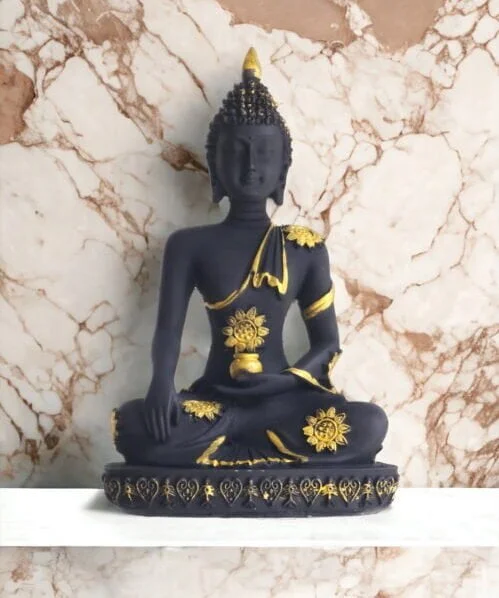 Gift of Inner Peace: Lord Buddha Meditation Statue | Krishnanagar Clay Craft | GI Tag Artwork, Clay Art and Crafts, Clay Artwork, Clay Crafts, Clay Decor, Decorative Items, Drawing Room, Eco-Friendly, Ghurni Clay Dolls, GI Tagg Products, Handcrafted, Handicrafts, Handmade, Handpainted, Home Decor, Home Interior Decoration, Idols, Krishnanagar Clay Dolls, Living Room, Lord Buddha, Showpieces