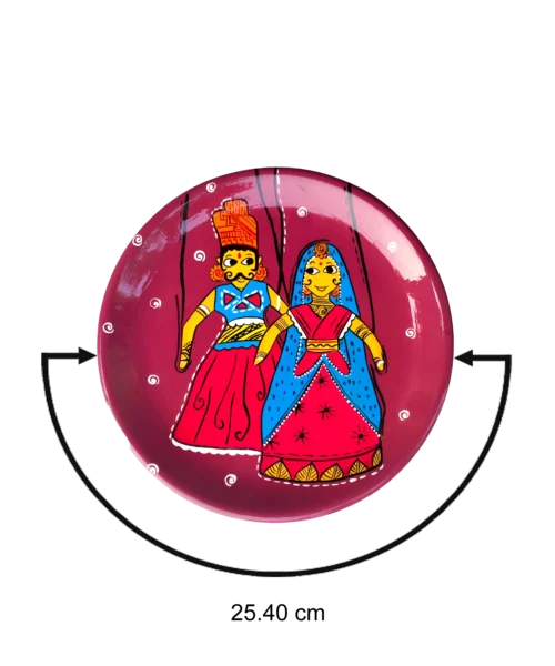 Doll Dance #RajasthaniArt Blue & Pink Decor Plate | Home Decor | Wall Hanging | 10 inch Art Culture Decor Plates, Artwork, Bengali Art Culture Decor Plates, Dancing Art, Dancing Art Decor Plates, Decor Plates, Decorative Items, Decorative Plates, Decorative Wall Art, Drawing Room, Eco-Friendly, Handcrafted, Handicrafts, Handmade, Handpainted, Home Decor, Home Interior Decoration, Living Room, Melamine Decor Plates, Paintings, Rajasthani Art, Rajasthani Art Decor Plates, Wall Art, Wall Decor, Wall Hanging, Wall Plates