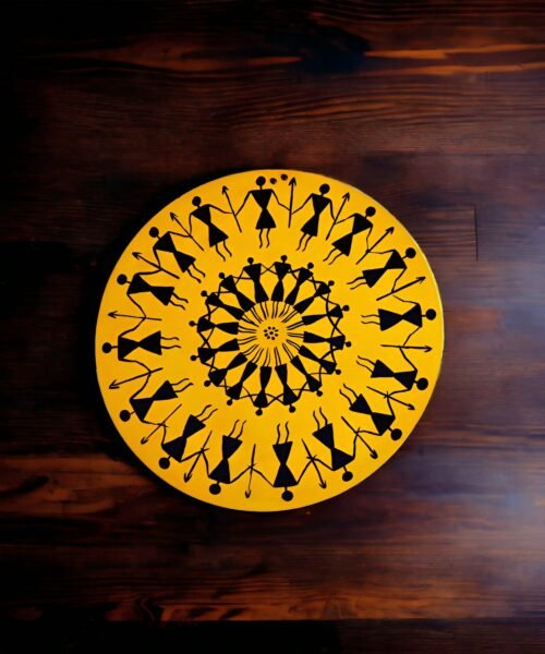 Warli Art Decor Plate | Home Decor | Wooden Plate | Wall Hanging | 12 inch Art Culture Decor Plates, Artwork, Decor Plates, Decorative Items, Decorative Plates, Decorative Wall Art, Drawing Room, Eco-Friendly, Handcrafted, Handicrafts, Handmade, Handpainted, Home Decor, Home Interior Decoration, Living Room, Paintings, Special Decor Plates, Wall Art, Wall Decor, Wall Hanging, Wall Plates, Warli Art, Wooden Decor Plates