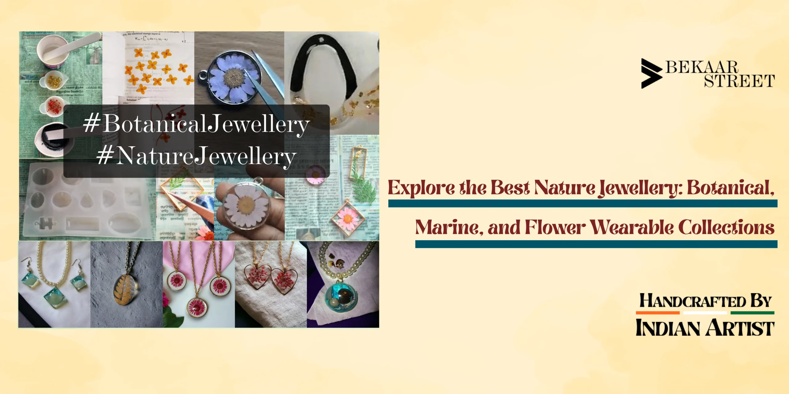 Explore the Best Nature Jewellery: Botanical, Marine, and Flower Wearable Collections