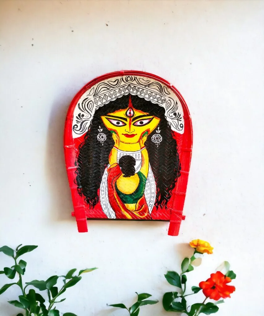 BSSAK03202450V91 Transform Your Space with Empowering Maa Durga Bamboo Kula