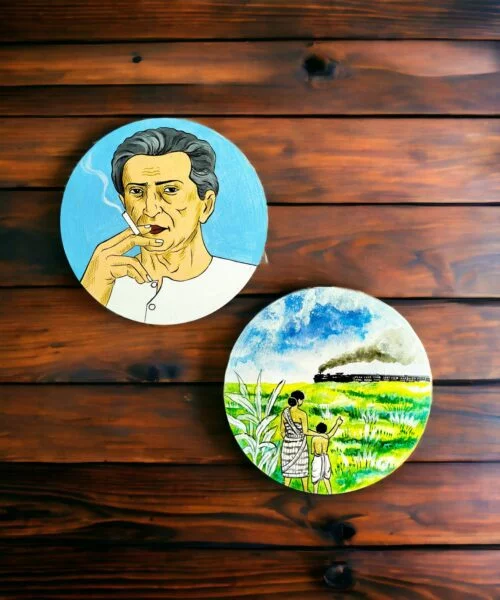 Satyajit Ray Special Decor Plate | Home Decor | Wall Hanging | 10, 8 & 6 inch Art Culture Decor Plates, Artwork, Bengali Art Culture Decor Plates, Bengali Literature, Combo Decor Plates, Decor Plates, Decorative Items, Decorative Plates, Decorative Wall Art, Drawing Room, Eco-Friendly, Handcrafted, Handicrafts, Handmade, Handpainted, Home Decor, Home Interior Decoration, Living Room, Melamine Decor Plates, Paintings, Satyajit Ray, Satyajit Ray Decor Plates, Wall Art, Wall Decor, Wall Hanging, Wall Plates