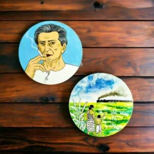 Satyajit Ray Special Decor Plate | Home Decor | Wall Hanging | 10, 8 & 6 inch Art Culture Decor Plates, Artwork, Bengali Art Culture Decor Plates, Bengali Literature, Combo Decor Plates, Decor Plates, Decorative Items, Decorative Plates, Decorative Wall Art, Drawing Room, Eco-Friendly, Handcrafted, Handicrafts, Handmade, Handpainted, Home Decor, Home Interior Decoration, Living Room, Melamine Decor Plates, Paintings, Satyajit Ray, Satyajit Ray Decor Plates, Wall Art, Wall Decor, Wall Hanging, Wall Plates