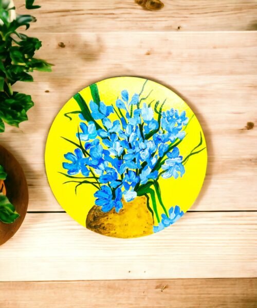 Exquisite Nature Art Decor Plate | Home Decor | Wall Hanging | 8 inch | Set of 2 Artwork, Decor Plates, Decorative Items, Decorative Plates, Decorative Wall Art, Drawing Room, Eco-Friendly, Handcrafted, Handicrafts, Handmade, Handpainted, Home Decor, Home Interior Decoration, Living Room, Nature Art, Paintings, Special Decor Plates, Wall Art, Wall Decor, Wall Hanging, Wall Plates, Wooden Decor Plates